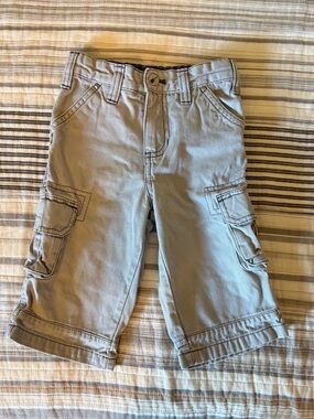 Wonderkids Light Gray Cargo Pants